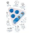 Duvo+ Seek 'n Snack Puzzle - Triangle 24x24x5,5cm White/Blue