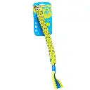 Duvo Supa' Nylon Tug Stick S - 30 x 30cm - Blue / Yellow[Dimension - 30 x 30cm]