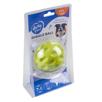 Duvo+ Dog Toy Giggle Ball 9cm[Color - Green]