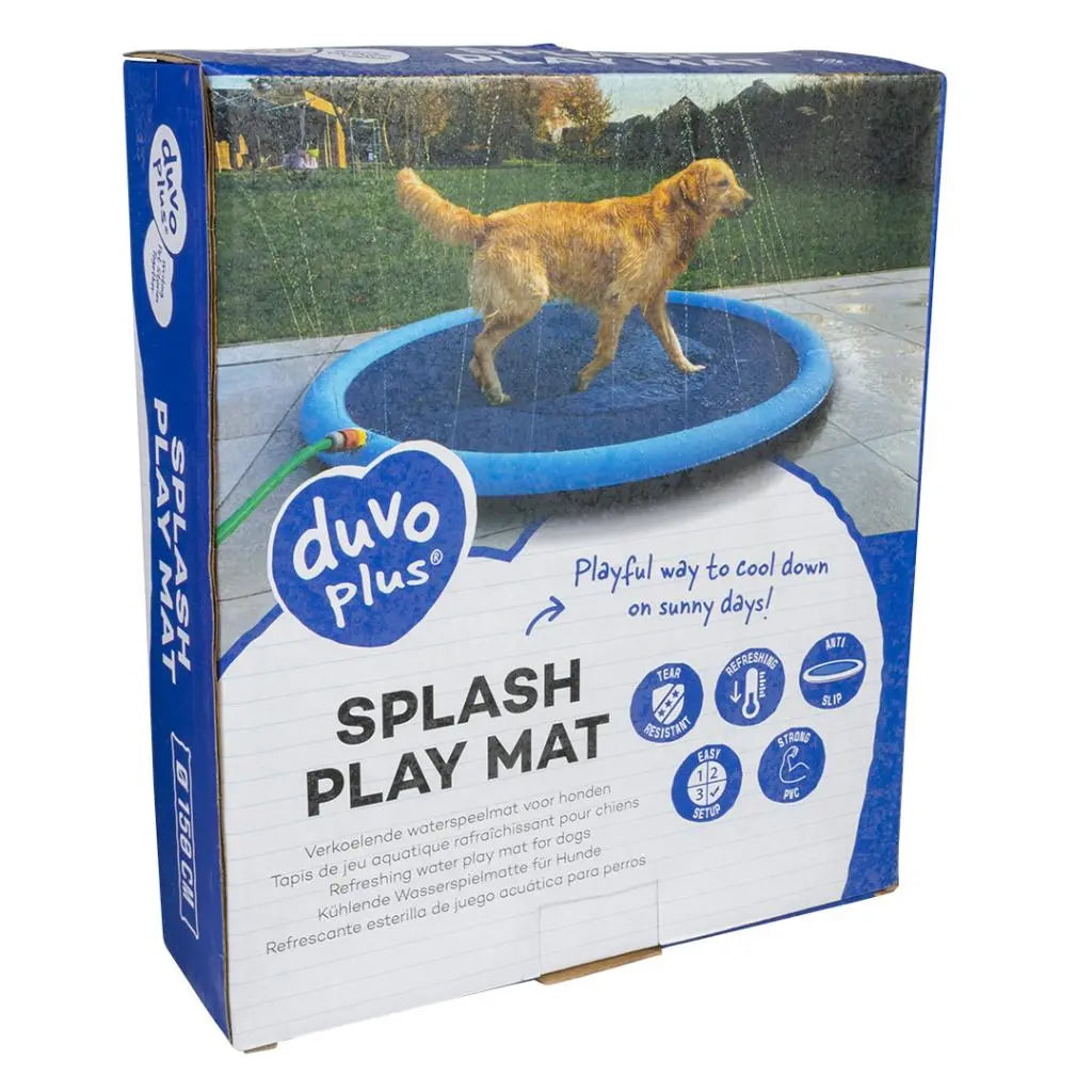 Duvo+ Splash Play Mat Blue[Diameter - 150x1.5cm]
