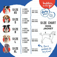 Duvo+ Dog Life Jacket Hi Vis Marine XS - 30cm- max.13kg Black/Yellow[Size - XS]