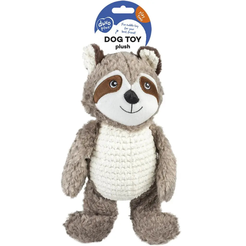 Duvo+ Plush Raccoon Tummy M - 37x14x9cm Multicolour[Size - M]