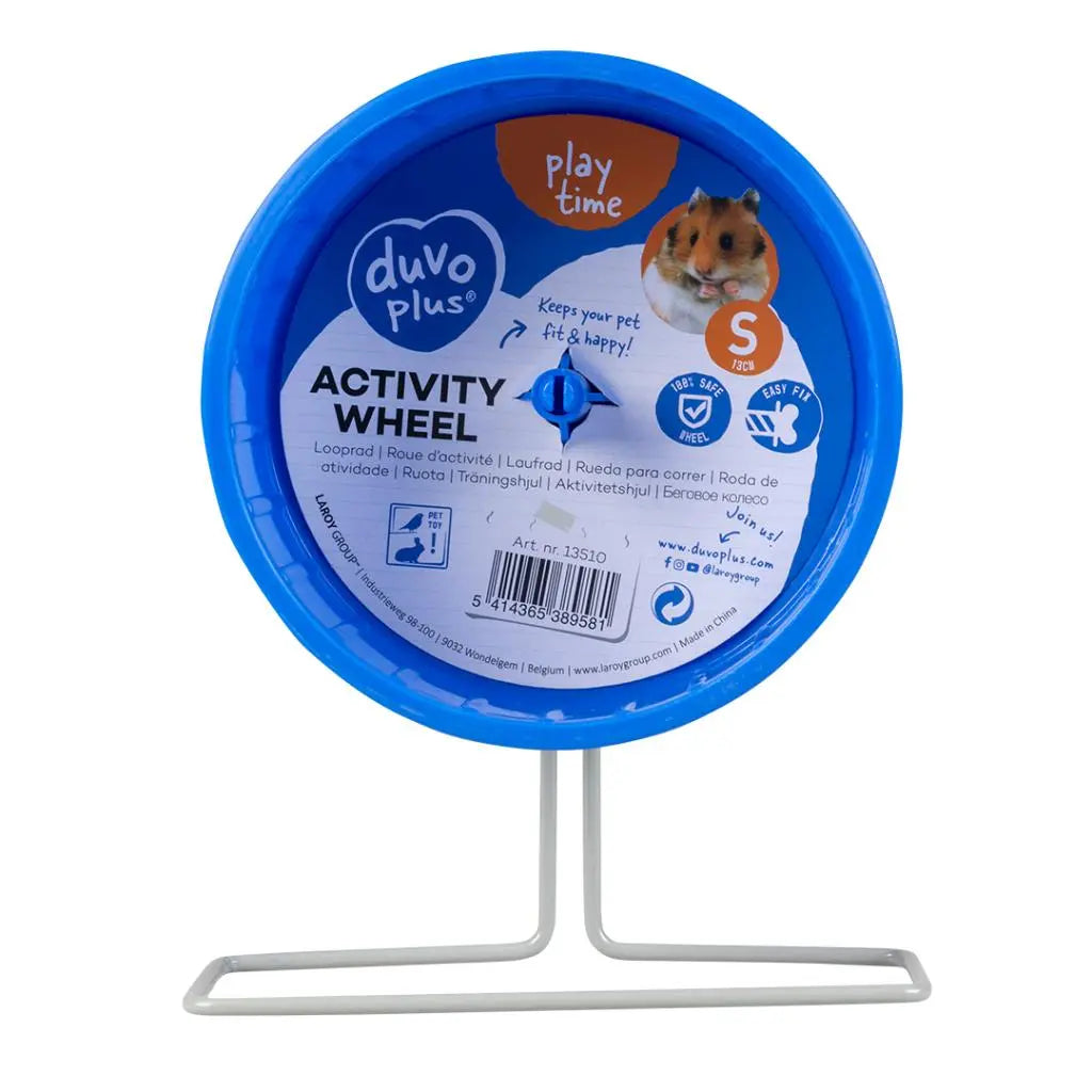 Duvo+ Activity Wheel Plastic Blue, Ø13cm