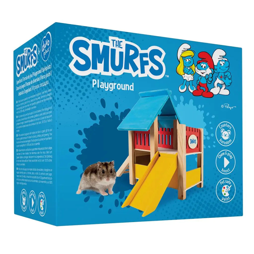 Duvo+ The Smurfs Playground Multicolour, 25x20x21cm
