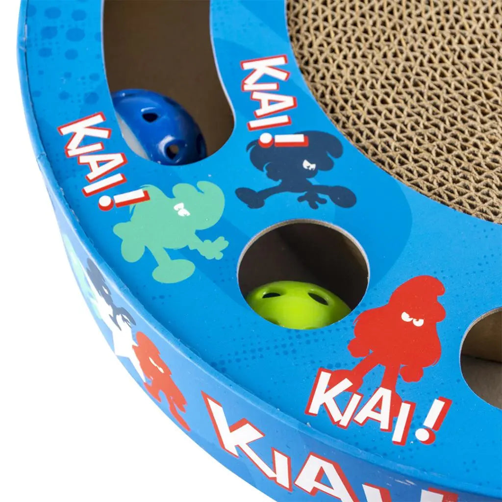 Duvo+ Smurfette Scratcher & Toy 33x33x5,5cm