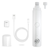 Duvo+ Electric Nail Grinder 14,65x2,8x2,8cm White