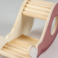 Duvo+ Small Animal Wooden Play House Drumstick 20x7,8x10,5cm, Multicolour