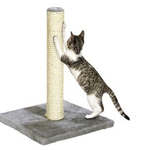 Flamingo Cat Scratching Tree Polset - Grey Small