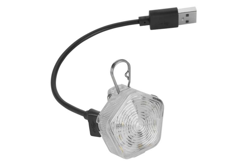 Ruffwear The Beacon Waterproof & Rechargeable Dog Safety Light - Clear Lake