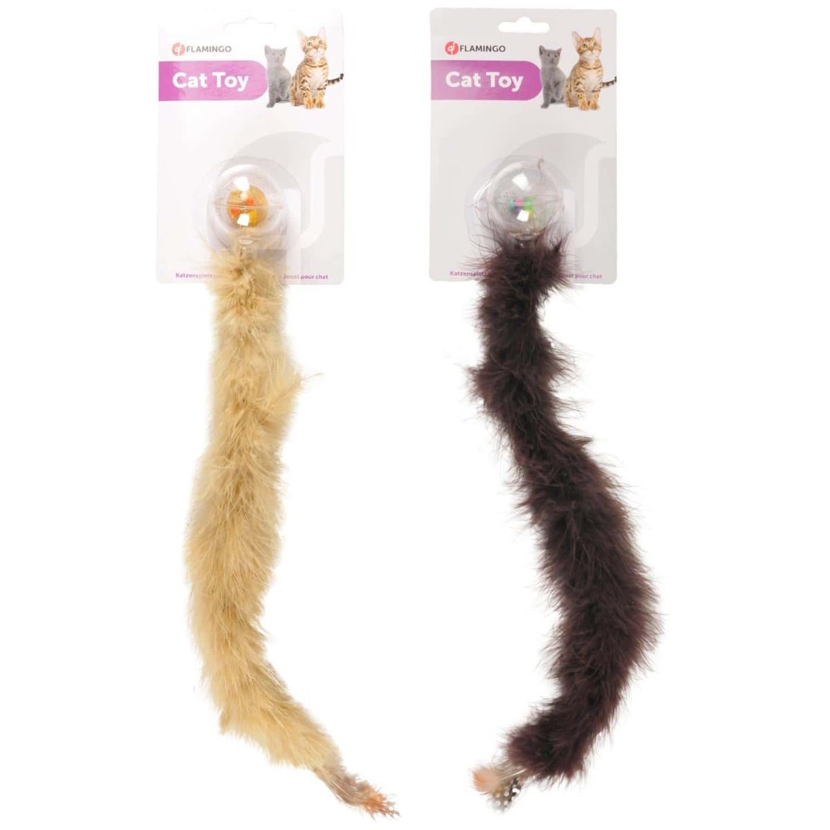 Flamingo Wilko Shaky Boa Cat Toy -