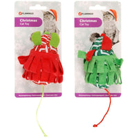 Thumbnail for Flamingo Flip Mouse Plush Christmas Cat Toy -