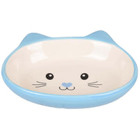 Thumbnail for Flamingo Isa Ceramic Cat Bowl - BLUE