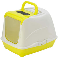 Thumbnail for Flamingo Loki Hawai Cat Litter Box - LIME Medium