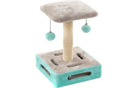 Flamingo Cya 1 Turquoise/Grey Cat Scratching Tree