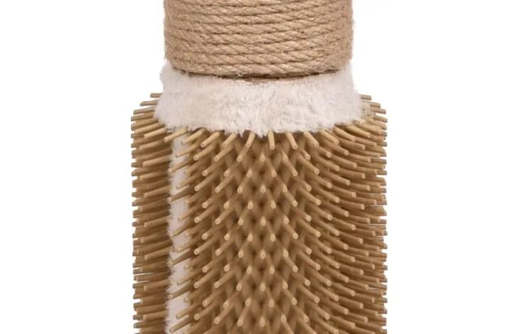 Flamingo Ayla Cream & Natural Cat Scratching Tree
