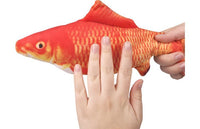 Thumbnail for Flamingo Flounder Moving Fish Electronic Cat Toy 29cm - Orange