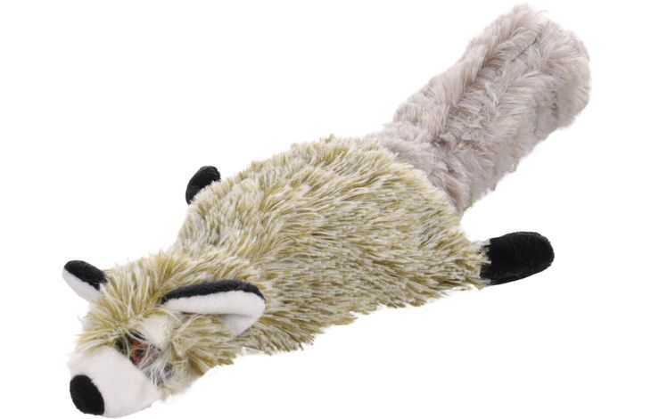 Flamingo Flapso Moving Racoon Electronic Cat Toy Grey 36cm - Grey