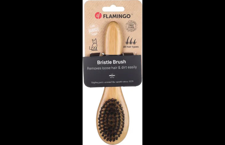 Flamingo Bristle Brush Babu Cat Small - Small