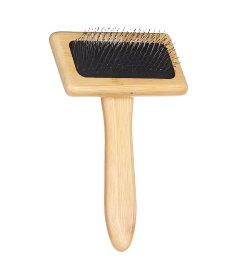 Flamingo Slicker Brush Babu Smooth & Shiny Cat Brush - Medium