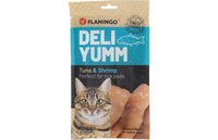 Thumbnail for Flamingo Deli Yumm Fresh Meat Snack Tuna & Shrimp Cat Treats 70g - 70g