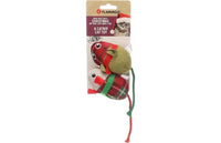 Thumbnail for Flamingo Finley Mouse Catnip Christmas Cat Toy -