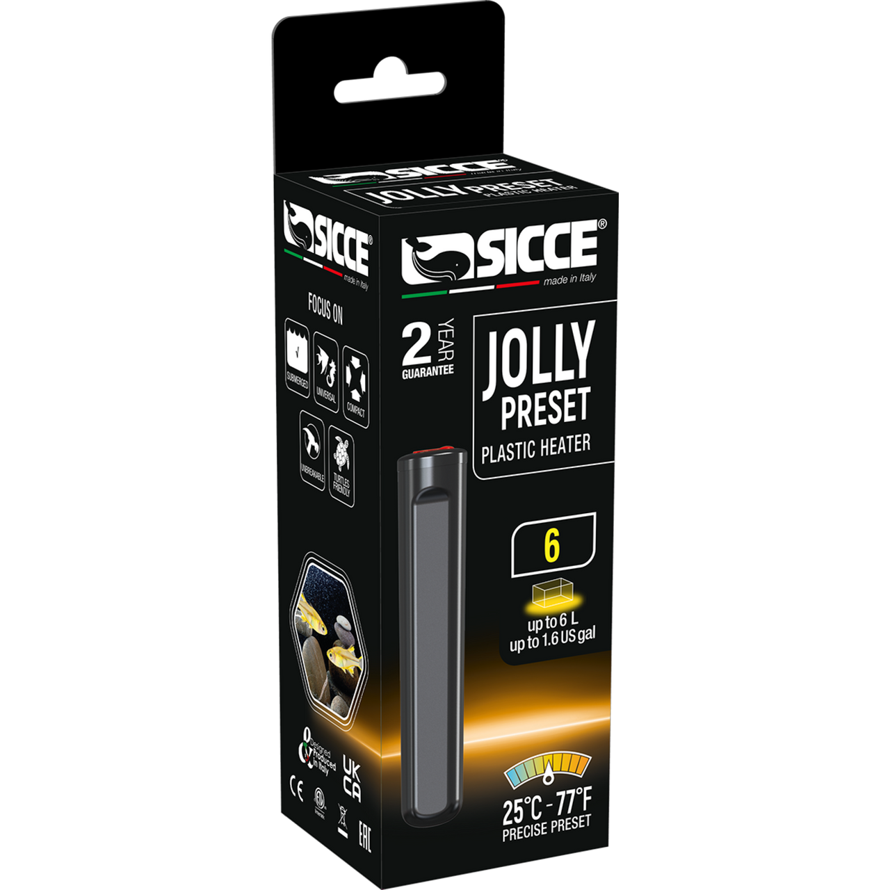 Jolly Preset 6 - 6W 220-240V/50Hz 1.5m 2P