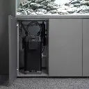 Aquael Cabinet Glossy Black[Size - 100 cm]