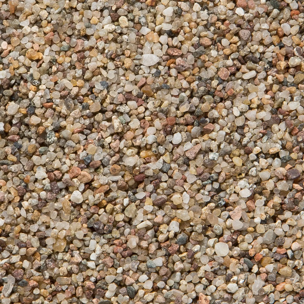 Aquael Natural Multicoloured Gravel 1.4-2  mm[Weight - 2Kg]