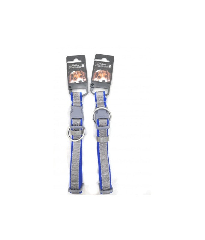 Golden Panda Dog Collar[Color - Blue, Length - 15mm x 30-40cm]