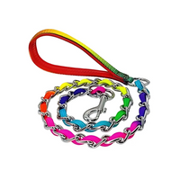 Golden Panda Chain Rainbow Leash[Length - 2.5mm x 110cm]