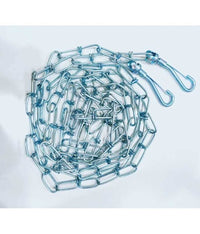 Thumbnail for Pado Dual Clasp Zincification Tie-Out Chain[Dimension - 3mm x 300cm]