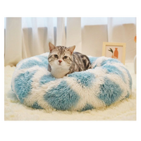 Thumbnail for Pado Pet Fluffy Donut Cushion - Pattern[Size - XL, Dimension - 70 x 20cm]