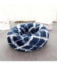 Thumbnail for Pado Pet Fluffy Donut Cushion - Pattern[Size - L, Dimension - 60 x 20cm]