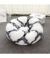 Thumbnail for Pado Pet Fluffy Donut Cushion - Pattern[Size - L, Dimension - 60 x 20cm]