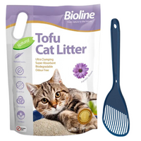 Thumbnail for Combo Offer-Bioline Tofu Cat Litter 7L - Aquatic Bloom Fragrance+Moderna Cat Litter Scoop