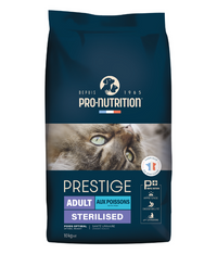 Thumbnail for Pro nutrition Prestige Cat Adult Sterilised Fish 10Kg