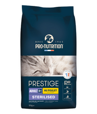 Thumbnail for Pro nutrition Prestige Cat Adult 8+ Sterilised Chicken 10Kg
