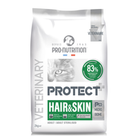 Pro nutrition Protect Hair & Skin-Cat Food For Adult Cats 2kg
