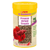 Thumbnail for Sera FD Bloodworms Nature[Weight - 20g, Volume - 250ml]