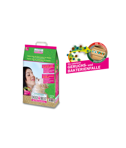 JRS Dogs Best -The Clumping ECO Dog Litter[Volume - 10L, Weight - 4.3Kg]