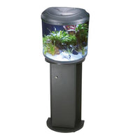 Thumbnail for Boyu Half Moon Aquarium +Cabinet 612Lx368Wx613Hmm[BYG-86]