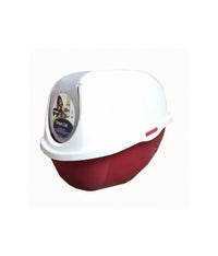 Thumbnail for Moderna Smart Cat-Litter Box (C370)[Color - Maroon]