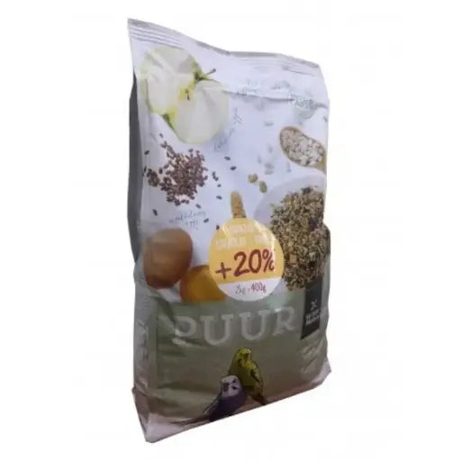 Witte Molen Pure Budgie (20%)[Weight - 2.4kg]