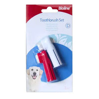 Thumbnail for Bioline Finger Tooth Brush Set[Weight - 100g, Count - 2]