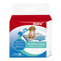 Thumbnail for Bioline Puppy Pads 45 x 33cm - 50Pcs[Count - 50, Dimension - 45 x 33cm]