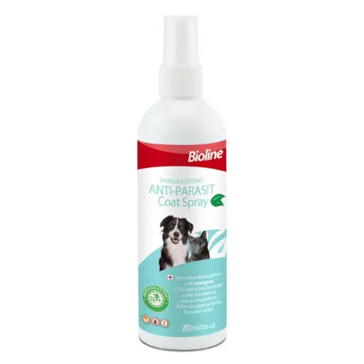 Bioline Anti-Parasit(Flea and Tick) Spray[Volume - 207ml, Flavor - Margosa]