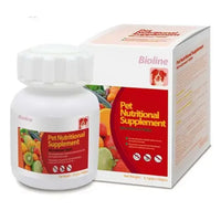 Thumbnail for Bioline Pet Nutritional Supplement Microelement Tablets for Dogs, 160 Capsules