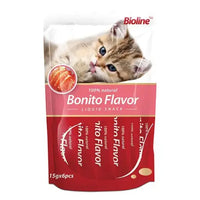 Thumbnail for Bioline Cat Treats Bonito 15g[Weight - 90g]