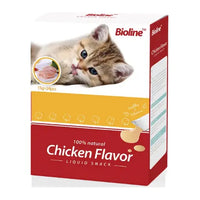 Thumbnail for Bioline Cat Treats 15g x 24[Flavor - Chicken]