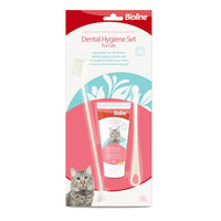 Bioline Dental Hygiene Set For Cats 50g[Weight - 50g]